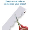 Carson Dellosa Education 65' Whisper Gray Rolled Scalloped Bulletin Board Borders (1 roll) - 4 of 4