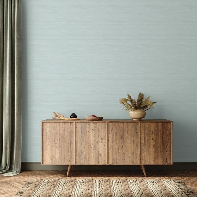 Seaglass Vinyl Peel and Stick Textured Wallpaper Roll