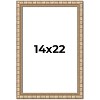 PosterPalooza | 14x22 Modern Bamboo Picture Frame, UV Acrylic, 5 Finishes - 2 of 4