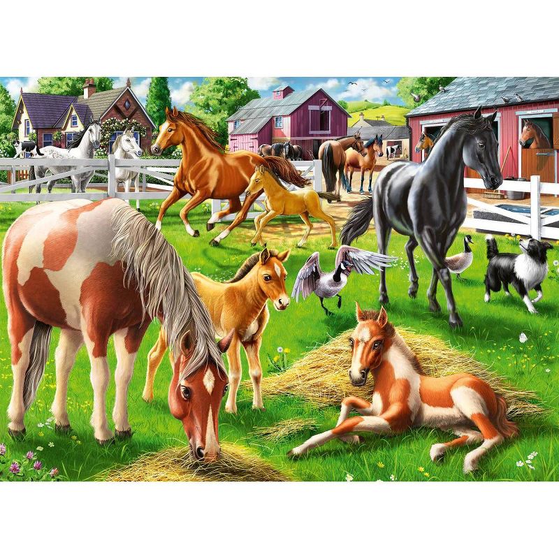 Ravensburger Happy Horses Kids&#39; Jigsaw Puzzle - 60pc, 4 of 5