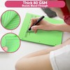 Manaloom Colorful Notebook Paper – 8.5" x 11", 150 Sheets  – College Ruled Loose Leaf Filler Paper – 4 Pack (600 Sheets Total) - 4 of 4