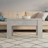 vidaXL Coffee Table Concrete Gray 39.8"x19.3"x20.5" Engineered Wood - 3 of 4