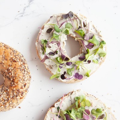 Silver Hills Bakery Organic Sprouted Power Bagels Everything - 14oz/5ct