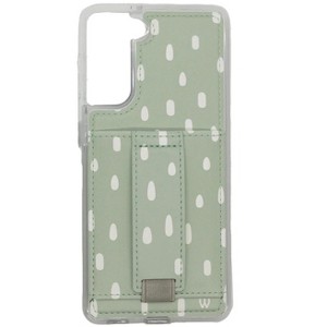 Walli Cases Sage Drops Phone Case with Wallet and Finger Strap - 1 of 4