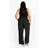 Women's Plus Size Karter Pant - black | CITY CHIC - image 2 of 4