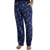 Marvel Men's Captain America Retro Allover Print Loungewear Pajama Pants Blue - 2 of 3