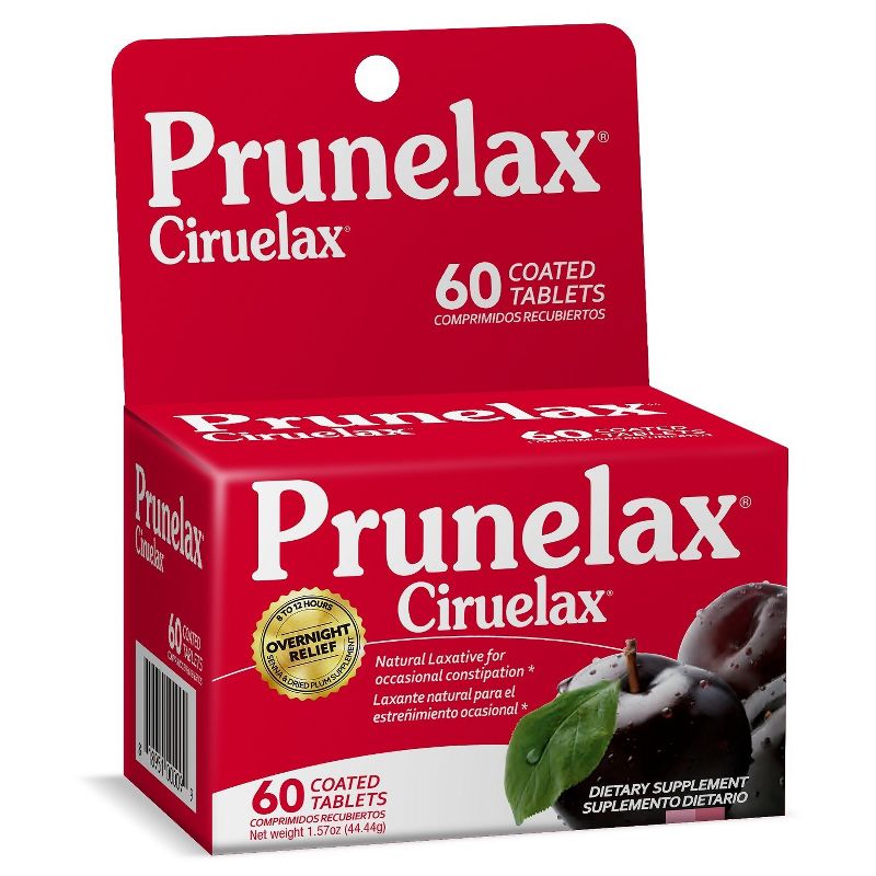 Prunelax Ciruelax Laxatives Tabs - 60ct, 1 of 2