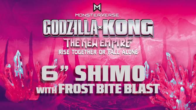 Godzilla x Kong: The New Empire Shimo with Frost Bite Blast Figure, 2 of 8, play video
