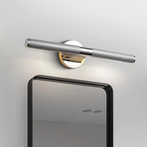 19" Exquisite Luxury Solid Brass Rotating Picture Light - 1 of 4