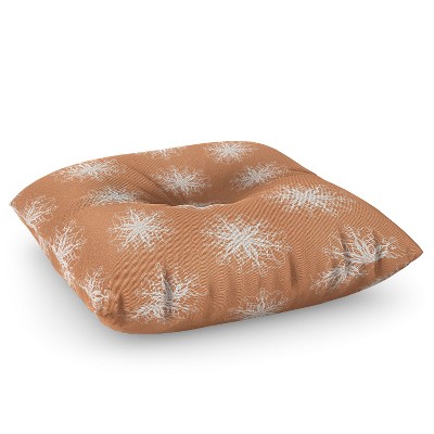 Lisa Argyropoulos Cozie Flurries Square Floor Pillow - Deny Designs