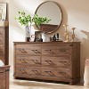 SinCiDo Farmhouse 54"W Dressing Table w/ 6 Drawers,Thick Plate Design,Large Drawer Cabinet/Wardrobe,Bedroom,Living Room & Corridor - 2 of 4