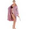Casual Nights Women's Fleece Long Sleeve Plush Robe - 3 of 3