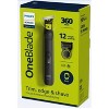  Philips Norelco OneBlade 360 Pro Hybrid Electric Trimmer,  QP6531/70, Black : Beauty & Personal Care
