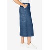 Woman Within Plus Size Carpenter Denim Skirt - 4 of 4