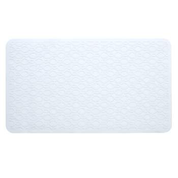 SlipX Solutions Rubber Safety Microban Bath Mat - White, 14 x 22 in - Ralphs