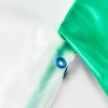 Toddler Boys' Colorblock Clear Rain Jacket - Cat & Jack™ Green/Blue/Orange - 4 of 4