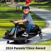 24V Kids Electric Go Kart with 7Ah Battery, Drifting System, 360° Rotation, Variable Speed, Rechargeable - 4 of 4
