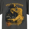 Yellowstone Beth & Rip Photo Art Crew Neck Short Sleeve Charcoal Women's T-shirt - 2 of 3