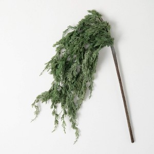 43"H Sullivans Faux Dwarf Cedar Swag, Green - 1 of 2