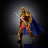 Masters of the Universe Masterverse 7-Inch Action Figure, New Eternia King Randor, Motu Toy Hero of Eternia, Cape & Armor, 30 Articulations - 4 of 4