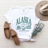 Simply Sage Market Women's Alaska Forest Scene Short Sleeve Graphic Tee - 3 of 4