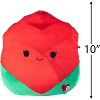 Squishmallow 10" Walsh Rose Plush - Cute and Soft Stuffed Animal Toy - Official Kellytoy - Great Gift for Kids - image 2 of 3