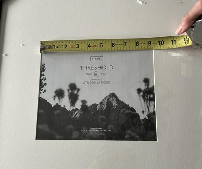 19.49 X 25.49 Matted To 8 X 10 Gallery Single Image Frame Black -  Threshold™ Designed With Studio Mcgee : Target