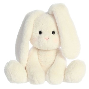 Aurora Medium Candy Cottontails Spring Vibrant Stuffed Animal Cream 12" - 1 of 4