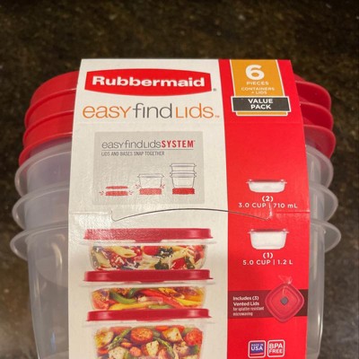 Rubbermaid 60 pc food storage container set - Matthews Auctioneers