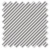 Bacati - Love Gray/white Warp Stripes Crib/Toddler Bed Skirt - 2 of 3