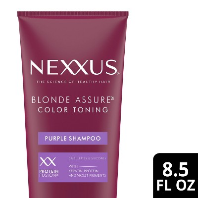 Nexxus Blonde Assure Purple Shampoo Color Care Shampoo For Blonde Hair ...