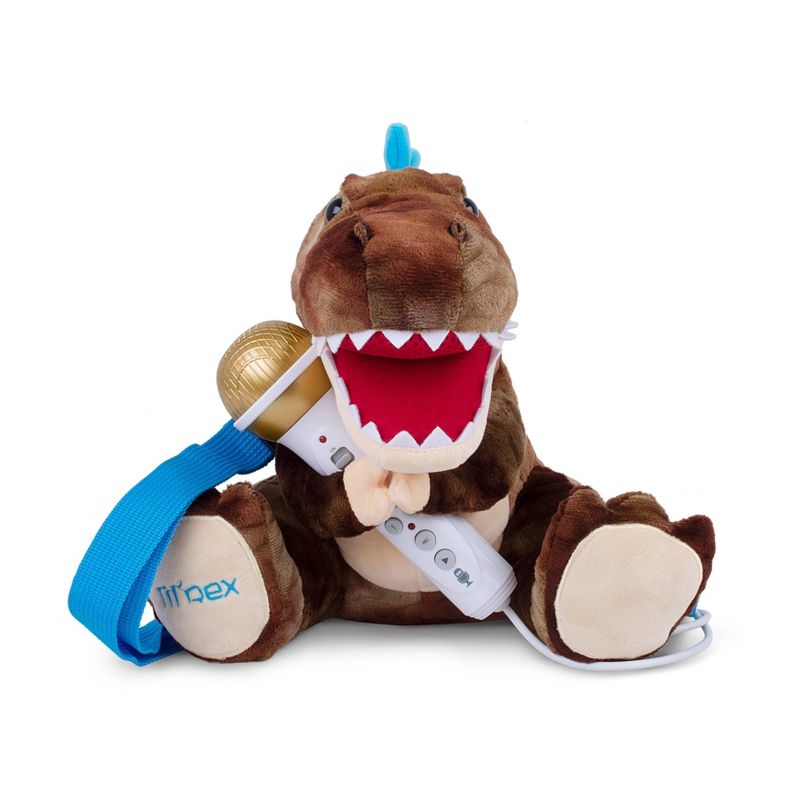 Singing Machine Plush Toy with Sing-Along Microphone, 3 of 9