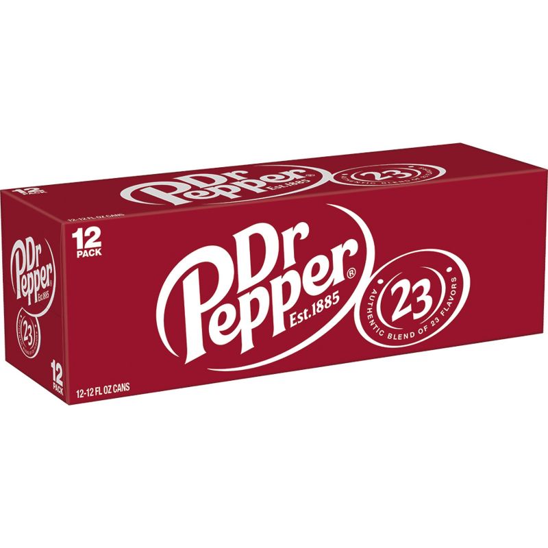 Dr Pepper Soda - 12pk/12 fl oz Cans, 3 of 9