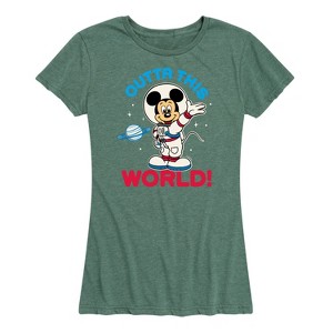 Women's - Disney - Outta This World Short Sleeve Graphic T-Shirt - 1 of 4
