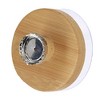 Evideco French Home Goods Magnetic Soap Holder Bamboo Wall Mounted Adhesive - 2 of 4