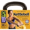 GoFit Classic PVC Kettlebell with DVD and Training Manual - Yellow 10lbs - image 3 of 4