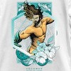 Girl's Aquaman and the Lost Kingdom Floral Portrait T-Shirt - 2 of 4