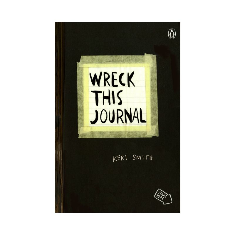Wreck This Journal Black Edition 08/20/2012 Self Improvement - By Keri Smith ( Paperback ), 1 of 2