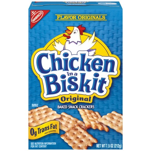 Chicken In A Biscuit Crackers - 7.5oz : Target