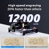 LONGER 2.5W Mini Laser Engraver with 130×140mm Working Area, 0.04mm Spot, USB/WiFi/App Control - 3 of 4