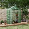 Orieon 57"x29"x77" Windowless Walk-In Greenhouse with Cover, 4-Tiers & Anchors for Indoor/Outdoor Use. - 2 of 4