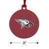 North Carolina Central Primary Logo Aluminum Holiday Christmas Tree Ornament - 3 of 4