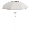 Outsunny 5.7' Beach Umbrella with Cup Holders, Hooks, Vented Canopy, Portable Outdoor Umbrella - 4 of 4