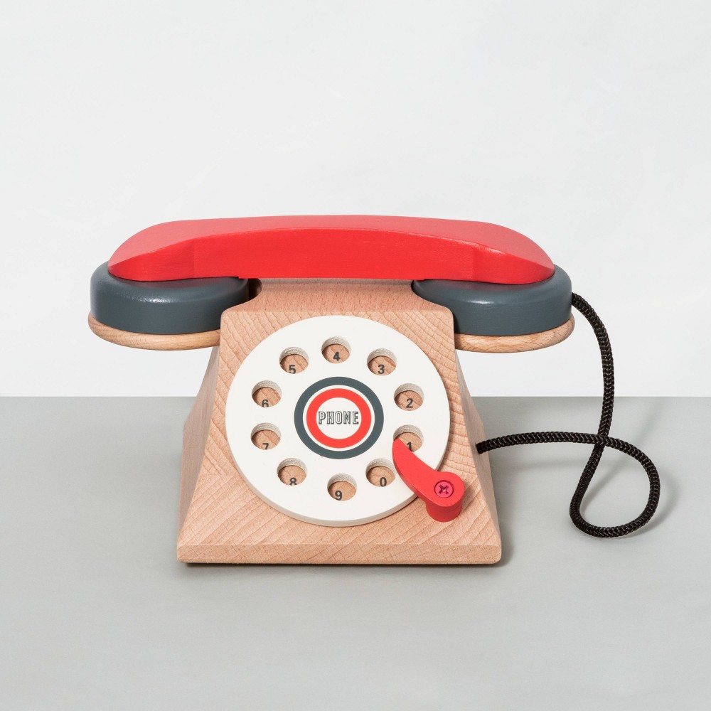 Wooden Toy Rotary Phone - Hearth & Hand with Magnolia