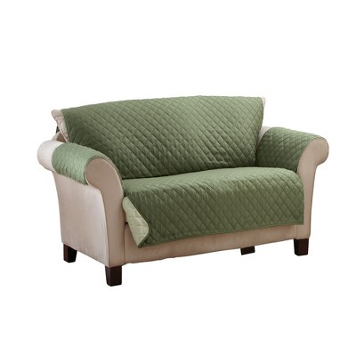 Collections Etc Reversible Quilted Furniture Protector Cover