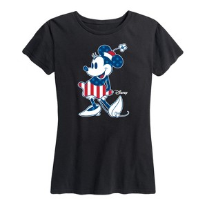 Women's - Disney - Americana Short Sleeve Graphic T-Shirt - 1 of 4