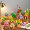 Hogokids 1403PCS Flower Botanical Plant Building Blocks Toy for Adults and Kids 10+ - 3 of 4