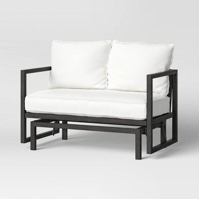 Weathered Teak Glider - Threshold™