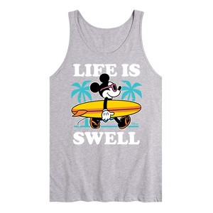 Men's - Disney - Life Is Swell Graphic Tank Top - 1 of 2