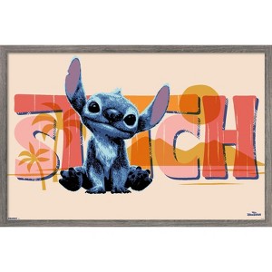 Trends International Disney Lilo & Stitch (2025) - Stitch Framed Wall Poster Prints - 1 of 4